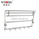 Wesda Decorative Foldable Hotel Style Bathroom Storage Rack 8832 Quality Choice thumbnail-2