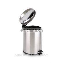 Bathroom Cleaning Stainless Steel Garbage Bin Bathroom Medical Waste Bin With Foot Pedal thumbnail-4