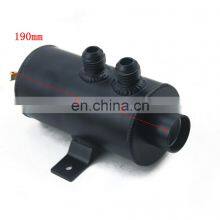 AUSO Aluminum Auto Parts AN10 Twin Port Tank Can Filter Oil Catch Tank Reservoir Breather thumbnail-3
