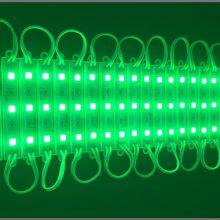 Competitive SMD 5054 3LED Modules Green Color Waterproof Advertising Lamp DC 12V LED Illuminated Signs thumbnail-3