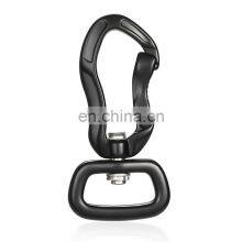 JRSGS 4KN Hot Sale Hiking Aluminum 4KN Swivel Carabiner Hook for Dog Leash High Quality Multi Tool S7805DXE