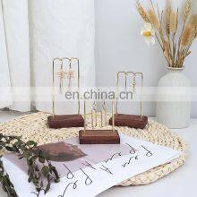 Racks Jewelry Bracelet Wood Block Stand Necklace Standard Bamboo Custom Wooden Foldable Storage Rack Shop Ring Jewellery Display thumbnail-5