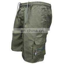 Custom Fashion Street Wear Pants Gym Hip Hop Style Mens Casual Cargo Shorts With Big Side Pockets thumbnail-1
