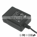 UL/CE/FCC/ROHS approval 15w ac dc power adapter 4 pin connector