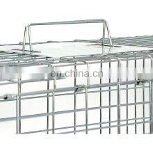 Live Rabbits, Cat, Squirrel, Raccoon, Mole, Gopher, Groundhogs, Opossums Catch and Release Cage Humane Metal Animal Cage Trap thumbnail-2