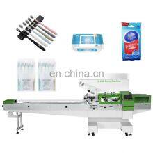 Automatic Horizontal Kitchen Clean Mini Sponge Tableware Very Speed Pillow Type Flow Wrapper Chopstick Pack Machine thumbnail-2