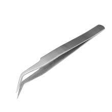 High Precision Tweezers ST-15 302 Stainless Steel Antimagnetic Acid Proof Elbow Tweezers Clock Maintenance Tool thumbnail-4
