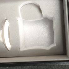 White Porcelain Office Cup Bamboo Burning Mug Cup Ceramic With Lid thumbnail-5