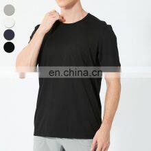 Wholesale Sublimation Men's Relaxed Fit Tee High Quality Plain Custom Logo Blank Short T Shirt For Men With Chest Pocket thumbnail-5