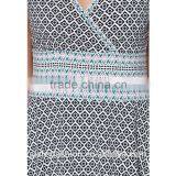 2016 Summer Hotsale V-neck Cotton Dress Design With Cheap Price D275 thumbnail-6