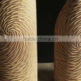 Simple Modern White Square Brown Resin Flower Vase Home Accessories Living Room Ornaments Floating Restaurant Taihsi thumbnail-2