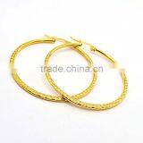 Costume Gold Stainless Steel Jewelry Sixy Lady Big Hoop Fashion Earring thumbnail-3