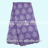 african wear design 100% polyester organza lace fabric OG0169