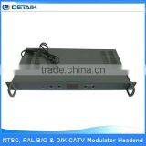 JM-4600 Agile CATV Modulator / Catv / 1 Channel Headend SAW Filtered TV Modulator Electronics for Telecommunications thumbnail-2