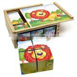 Promotional Kids Playing Custom Paper Puzzle Cube Game thumbnail-1