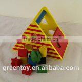 Triangle Wooden Blocks Toy for Kids