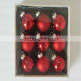 Wholesale Hand Blown Colored Glass Balls,red Glass Ball,glass Christmas Ball thumbnail-1