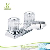 Dual Handle Abs Plastic Basin Faucet Watermark