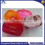 Promotional Custom Color Branded Clear Cosmetic Bags With Your Own Logo