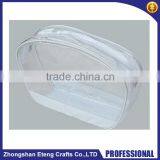 Custom-Size Clear Vinyl Pvc Zipper Bags for Promotion