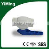 YiMing 1 inch dn25 plastic ball valve