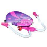 Hot Sale ABS Plastic Lady Beetle Electric Ride On Car for Kids thumbnail-1