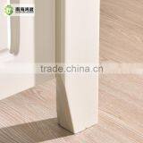 Stock Ivory White Vintage Style Modern Wooden MDF Double Bed thumbnail-5