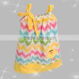 Baby Girls Chevron Pillowcase Dress,girls Easter Bunny Outfit thumbnail-3