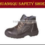 PU outsole cowhide leather work safety footwear
