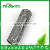 Promotion Mini 9 Leds Super Bright Emergency 9 Mini Led Torch Flashlight for 3*AAA Battery Use Outdoor Camping thumbnail-5