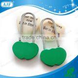 AJF Love Heart Lock Long Hook Padlock