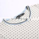 Lady 's Knitted Round Neck Jacquard 3/4 Sleeve Dress thumbnail-5