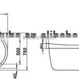 CUPC Plastic Bath Tub for Adult,indoor Mini Spa Hot Tub,clear Plastic Tub thumbnail-3