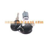 ignition inside door lock with key for Peugeot 206