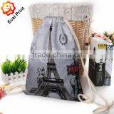 2016 Fashion Customize Heat Transfer Printed Cinch Travel Bag thumbnail-3