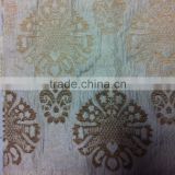 2013 fashinable flower design 100% polyester chenille fabric, jacquard fabric, sofa fabric