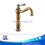 Single Level Electroplating Gold Bathroom Basin Faucet Sink Tap thumbnail-1