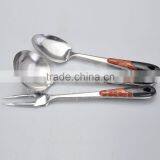 Wholesale Stainless Steel Utensils With Plastic Handle thumbnail-3