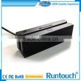 Runtouch RT-M123 Small Bidirectional USB 3 Tracks MSR Magnetic Card Reader
