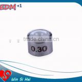 C102 Charmilles EDM Diamond Wire Guide EDM Spare Parts 0.30mm