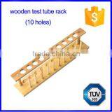 6-12 Holes Hospital Medical Lab Wooden Test Tube Rack thumbnail-3