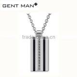 In Stock Stainless Steel Pendant Fashion Titanium Dog Tag Pendant Men thumbnail-1