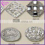 New Arrival Factory Wholesale wedding rhinestone buckle/garment buckle