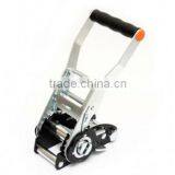 2" Retractable Tie Down Ratchets Strap With ABS System Cargo Strap thumbnail-1