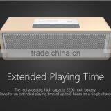 Super Powerful 3D Stereo Surround and Deep Bass Sound Effects Home Aluminum Bluetooth 15w Speaker With CSR 4.0, NFC, Handsfree thumbnail-1