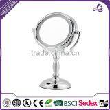 New Fashion Double-side Metal Frame Cosmetic Desktop Mirror