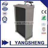 Weather-proof Body in Gray Color Extruded Aluminum Active Powered Column Speaker