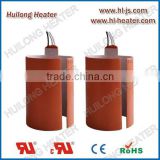 Silicone cup heating element for civil use