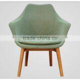 Black Leather Wooden Dining Room Chairs thumbnail-5