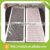 Colorful Mirror Phone Car Round Rhinestone Acrylic Diamond Sticker thumbnail-2